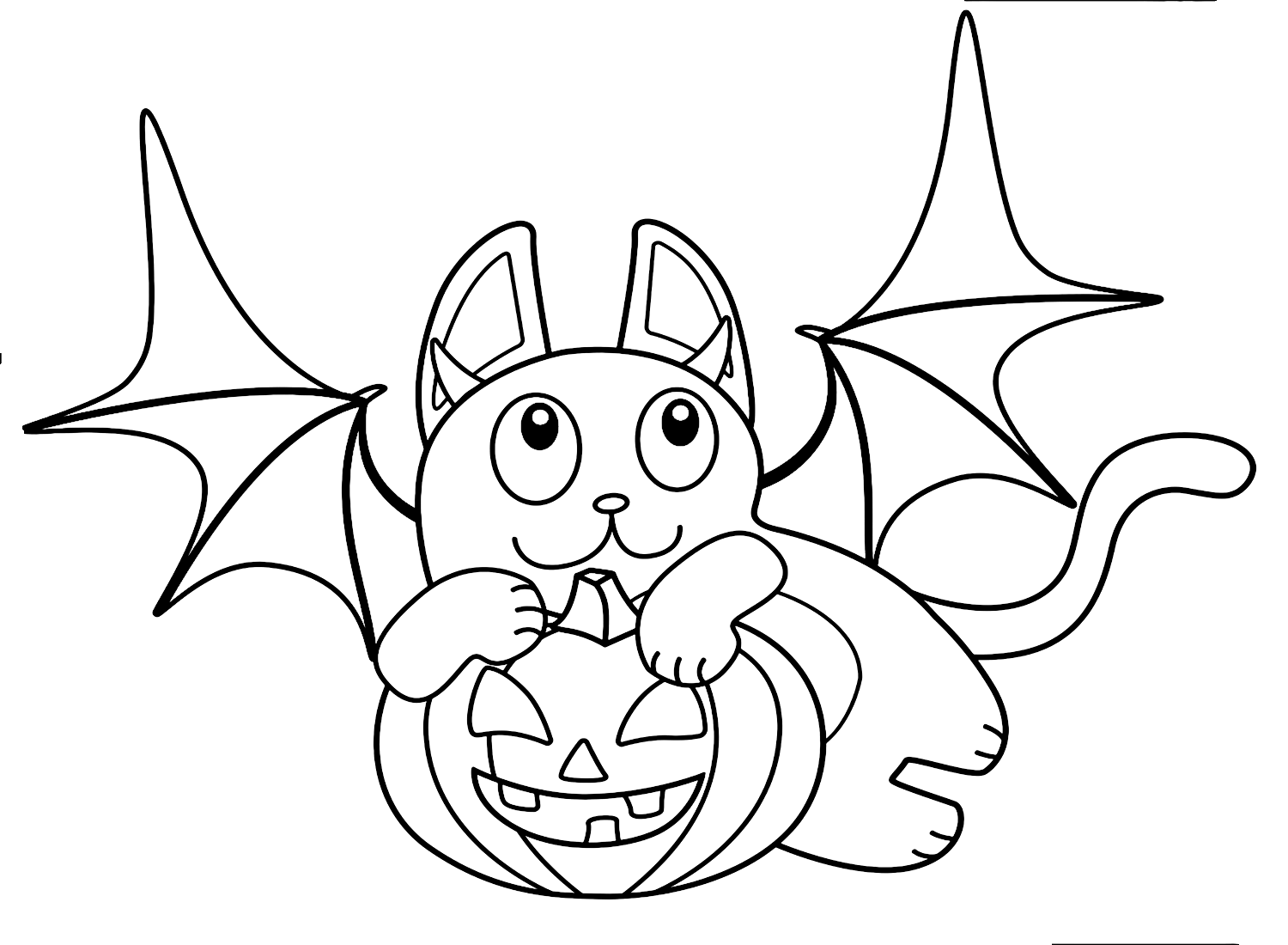 Desenhos para colorir Morcegos de Halloween from Halloween Bats