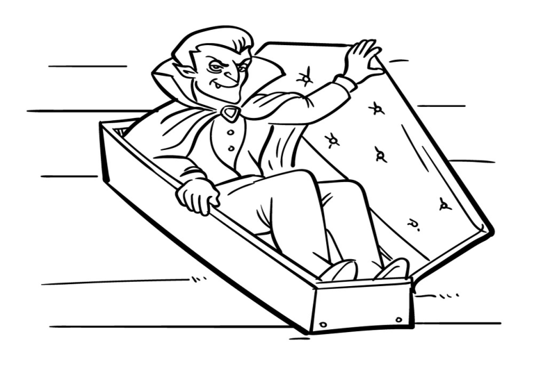 80+ Vampire Coloring Pages - Free Printable PDF & Online Coloring