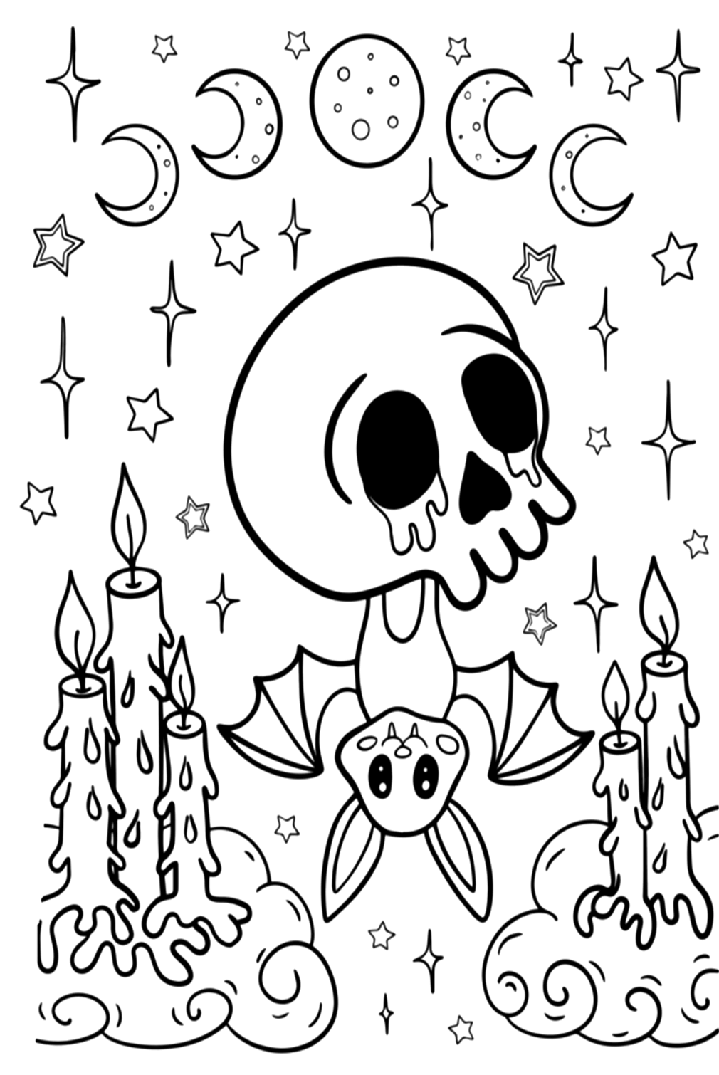 Halloween Bat Coloring Pages Halloween Bat Coloring Pages