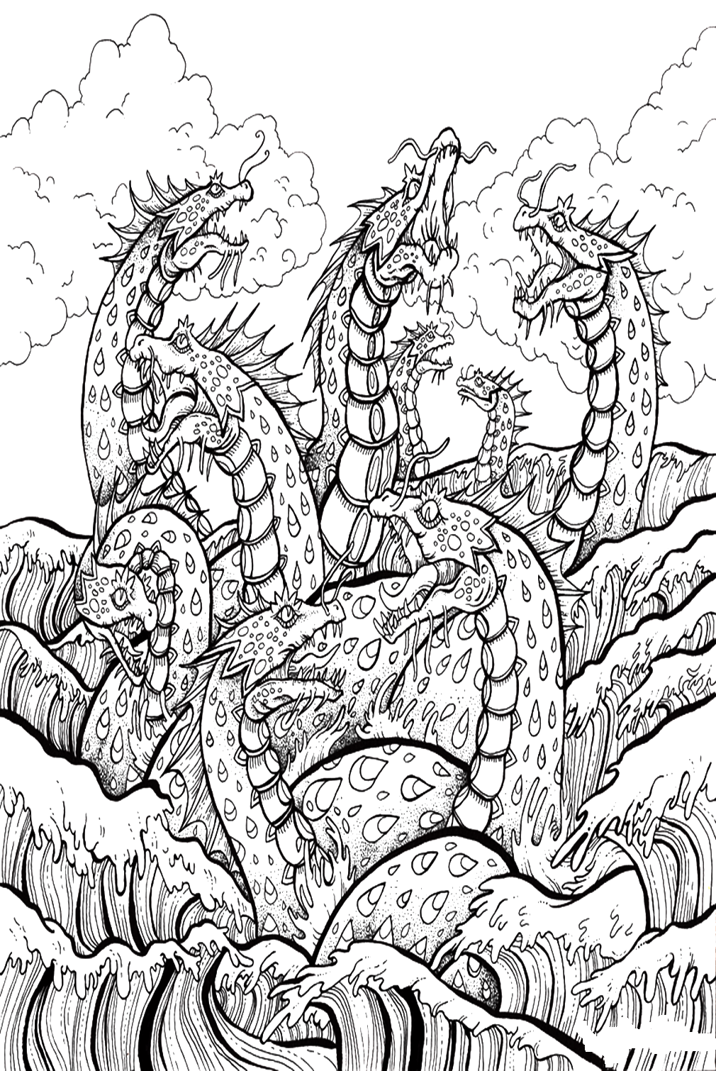 Hydra Coloring