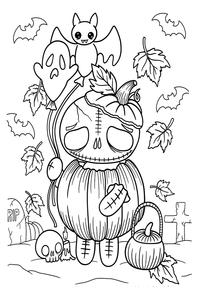 59 Free Printable Skeleton Coloring Pages