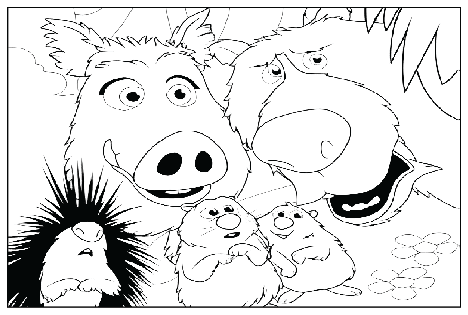 Adventures in Wonder Park Coloring Page Free from Adventures in Wonder Park