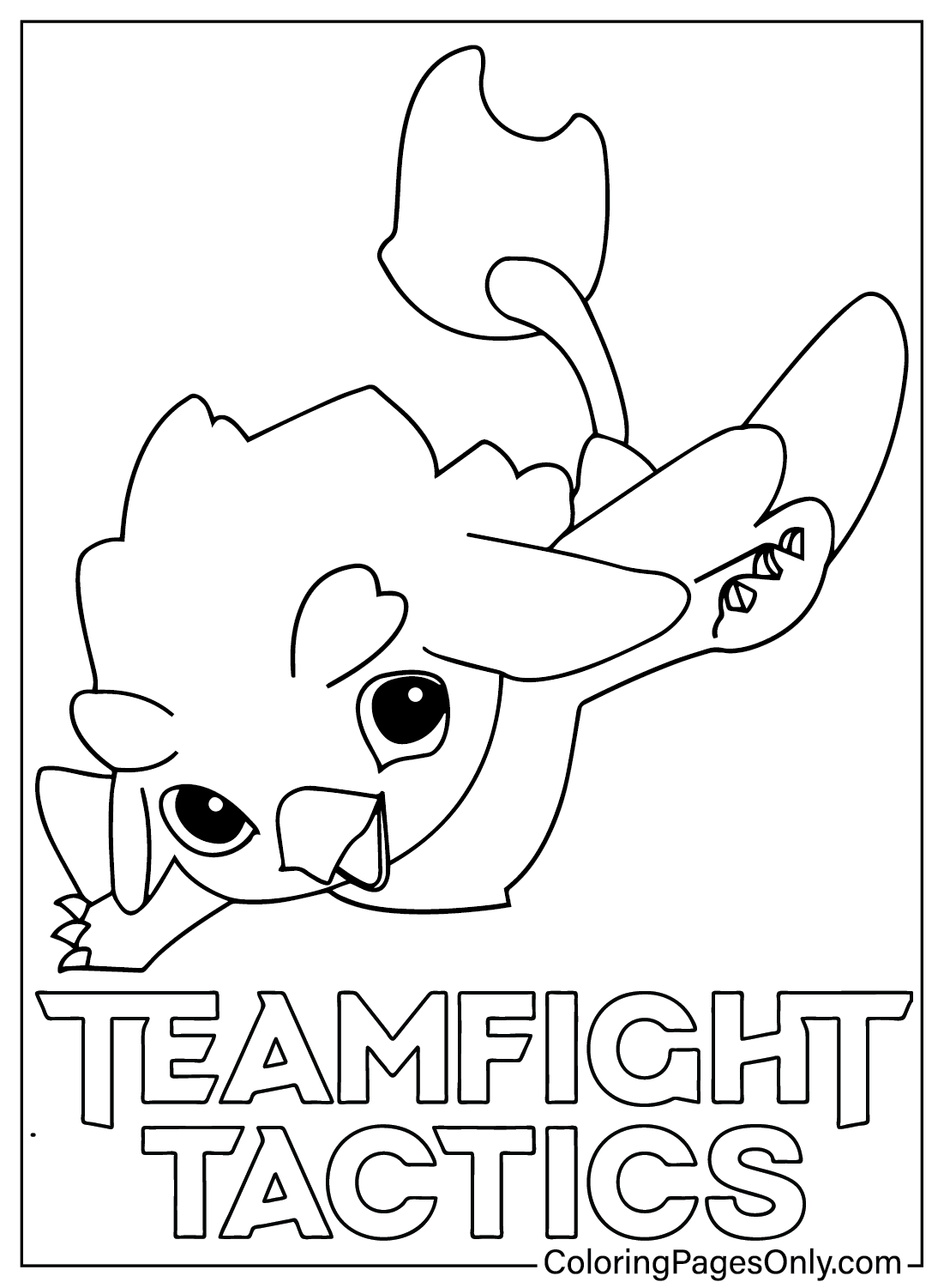 Beginners Guide to Teamfight Tactics Coloring Page from Teamfight Tactics