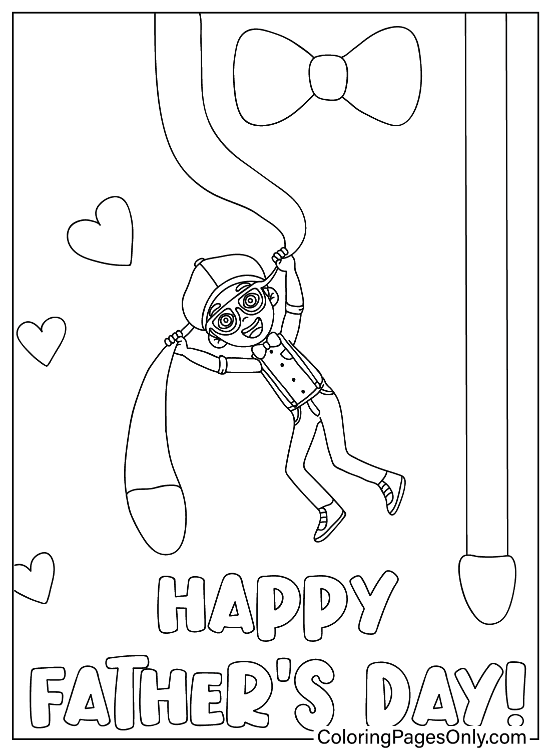 Coloring Page Blippi from Blippi