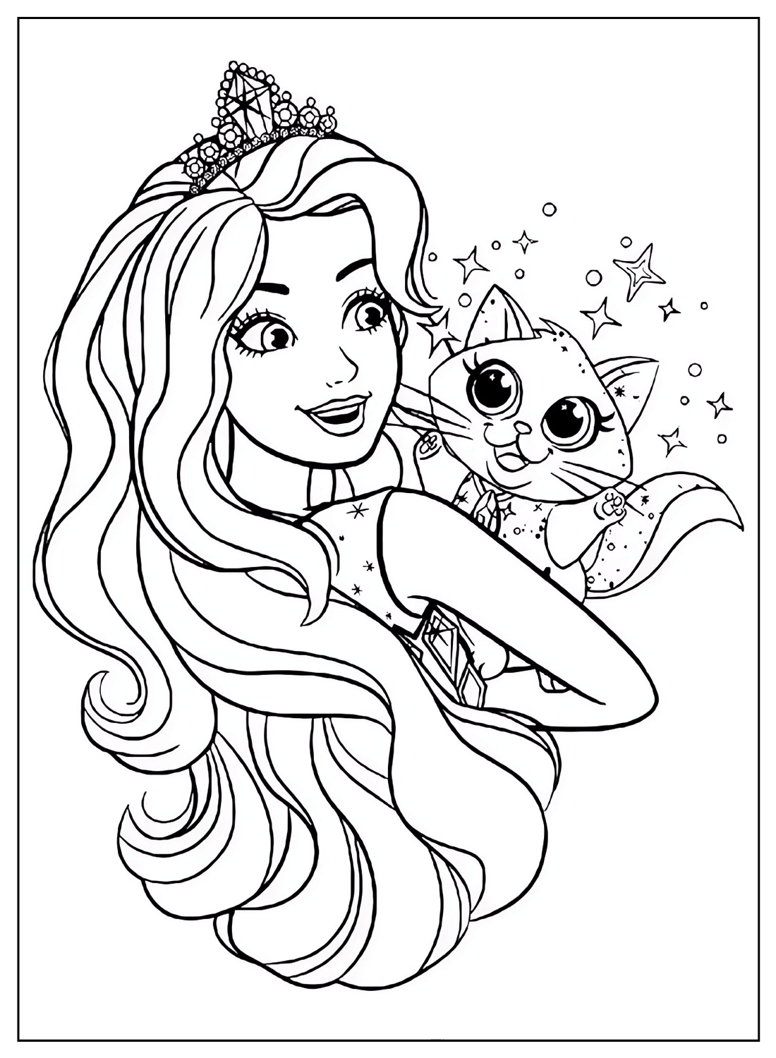 Coloring Sheets Barbie from Barbie