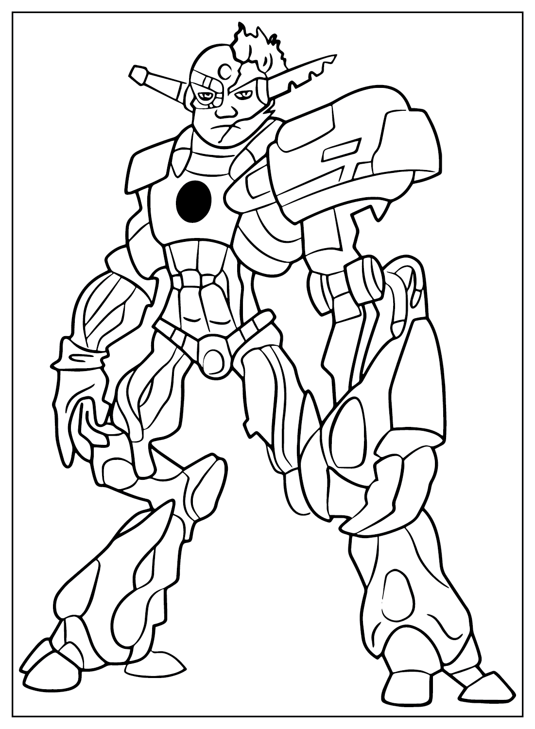 Erol from Jak and Daxter Coloring Page from Jak and Daxter