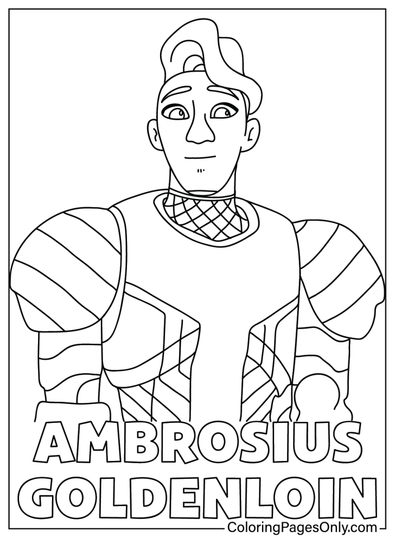 17 Free Printable Nimona Coloring Pages
