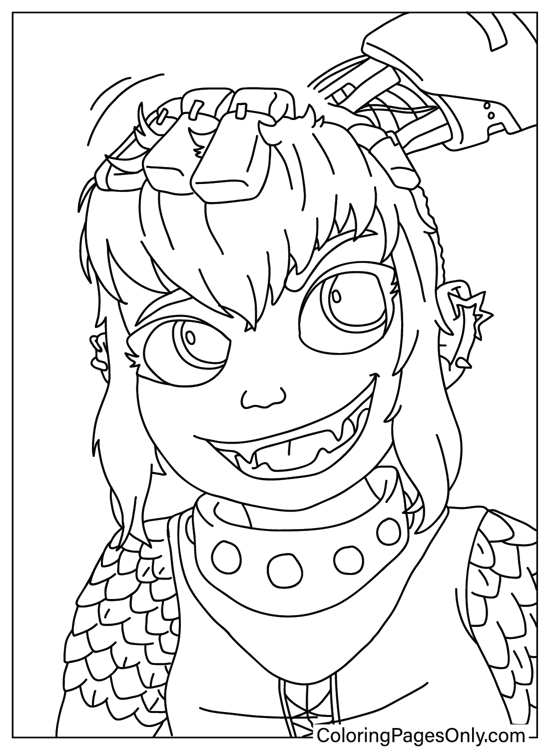 Images Nimona Coloring Page from Nimona