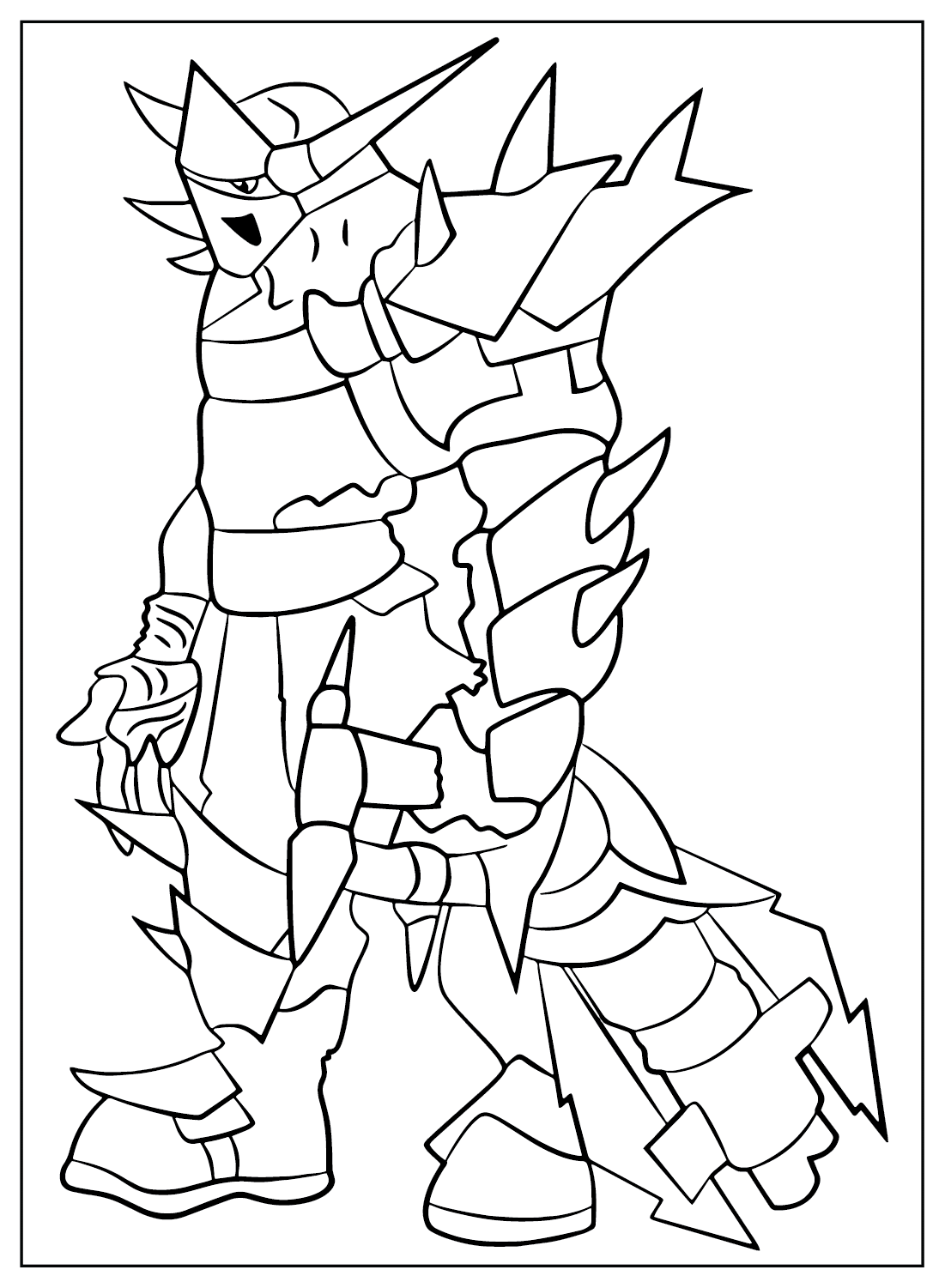 Marauders Coloring Page from Jak and Daxter