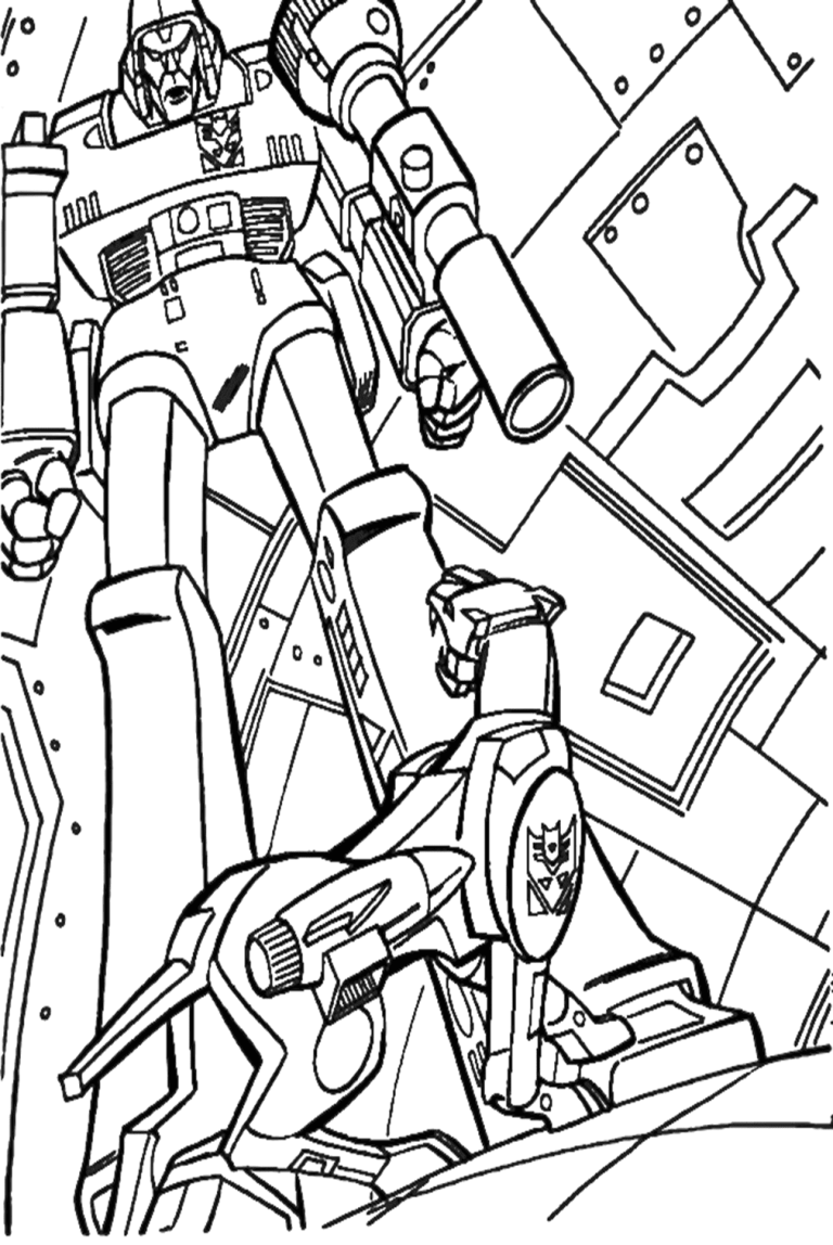 20+ Megatron Coloring Pages - Free Printable PDF & Online Coloring