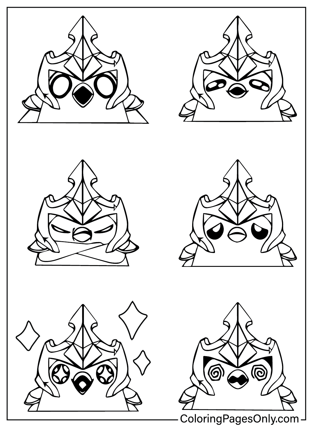 Nardo TFT Coloring Page from Teamfight Tactics