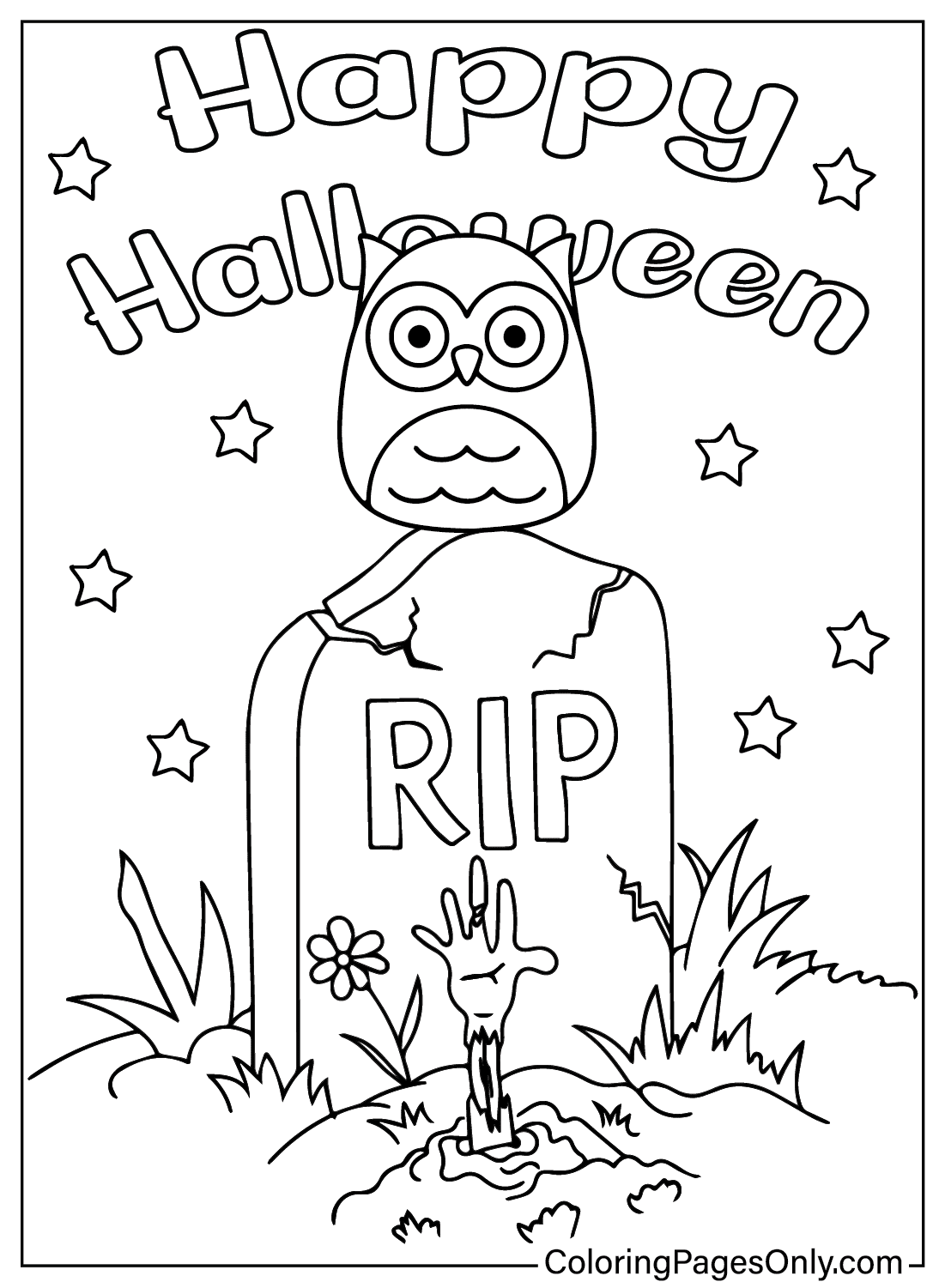 Squishmallow Halloween Coloring Sheet for Kids from Squishmallow Halloween