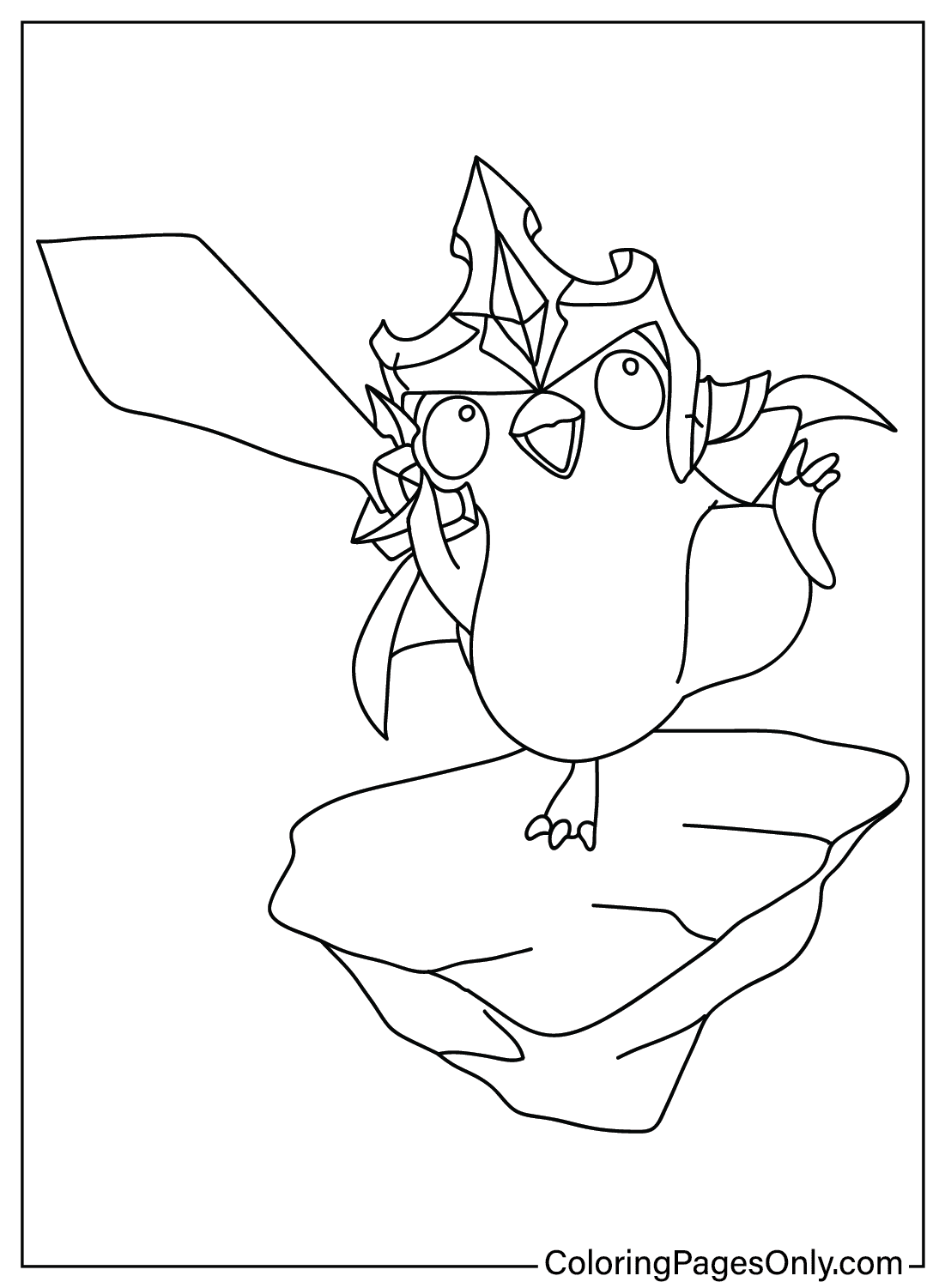 Teamfight Tactics Nardo Coloring Page from Teamfight Tactics