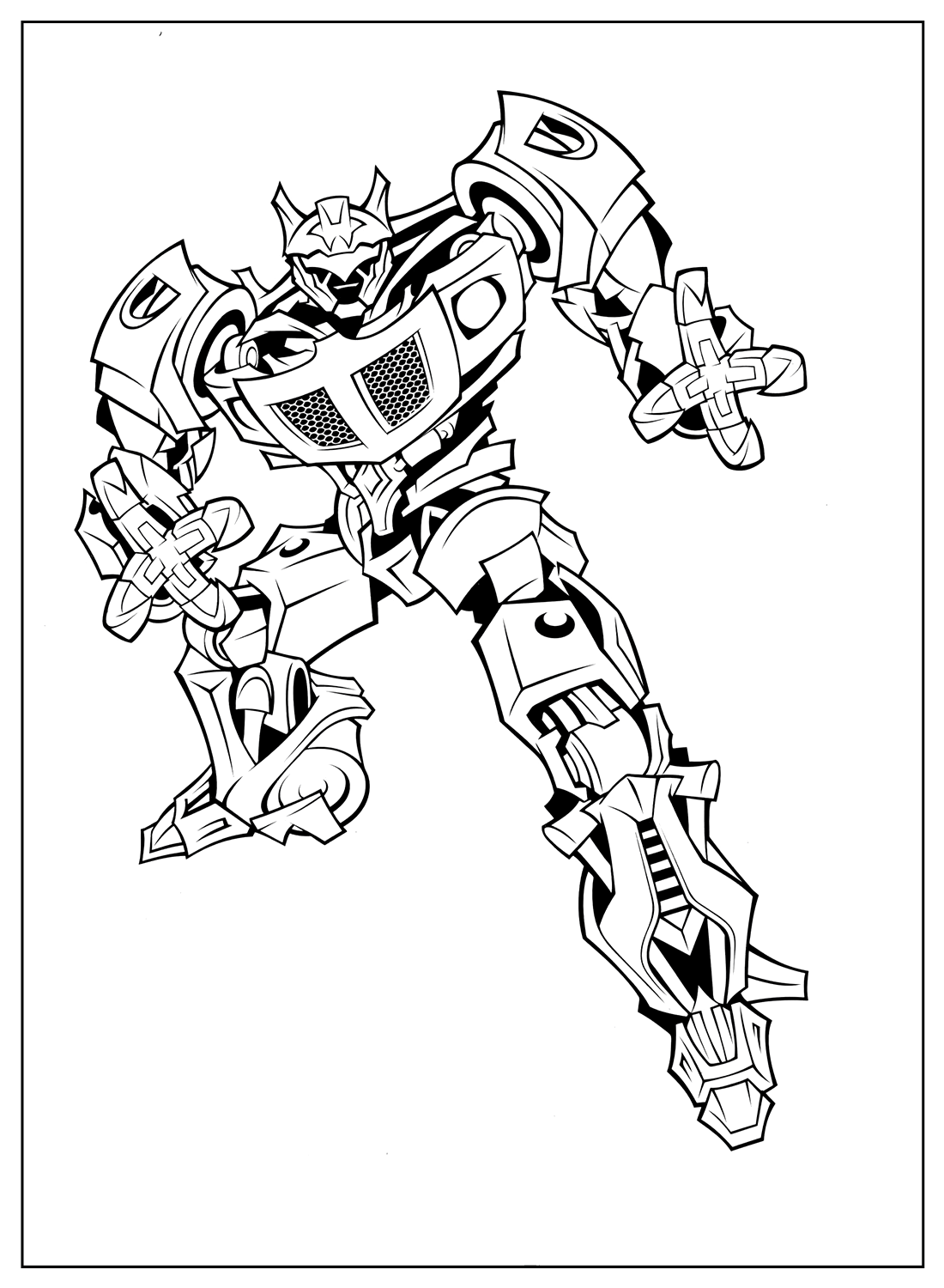 Transformers Age Of Extinction Coloring Page from Transformers: Age Of Extinction
