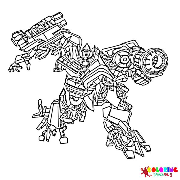 Transformers: Dark of the Moon Coloring Pages