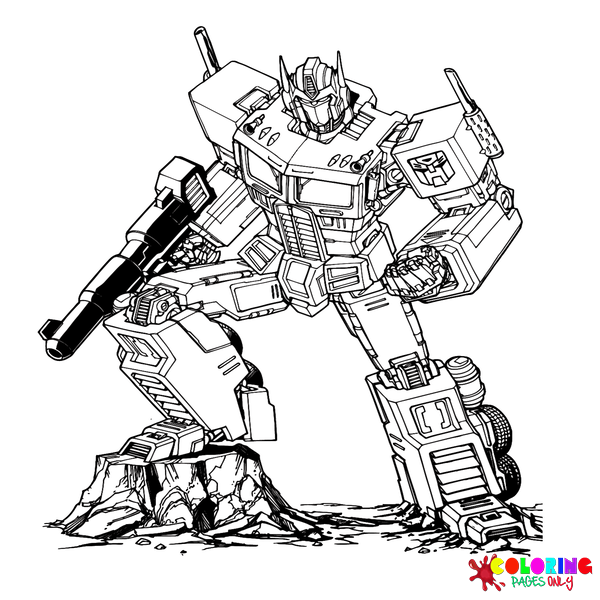 Dibujos Para Colorear De Transformers