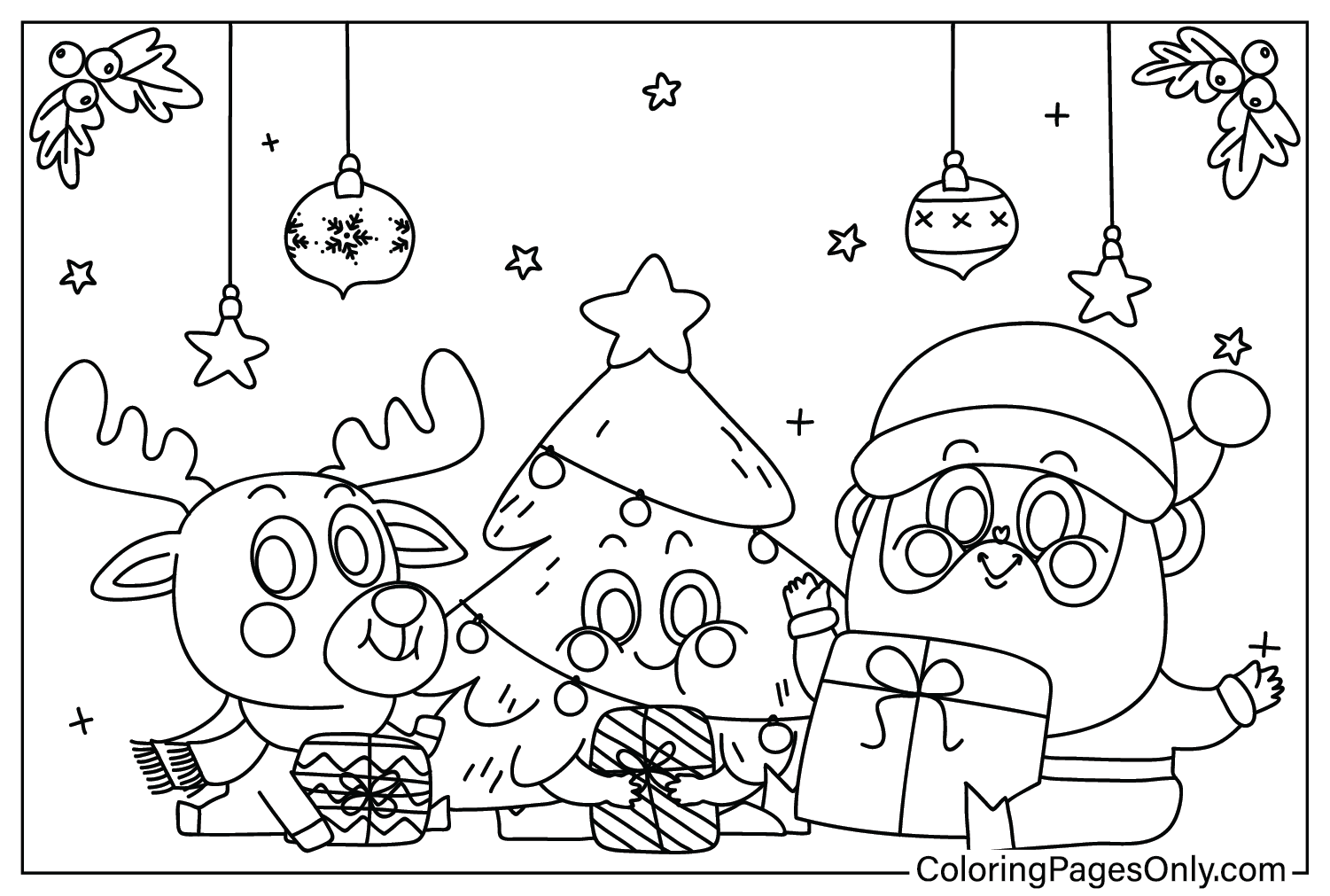 Christmas 2024 Coloring Page Free Printable Free Printable Coloring Pages   Christmas 2024 Coloring Page Free Printable 