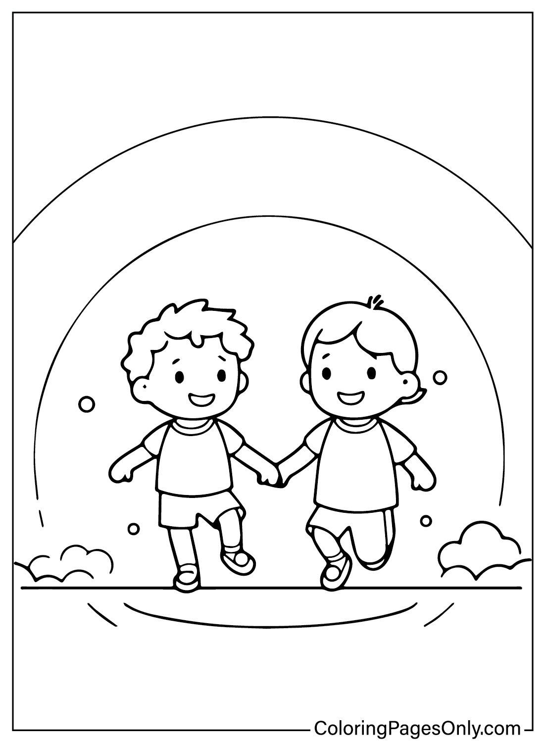 Coloring Page Children’s Day
