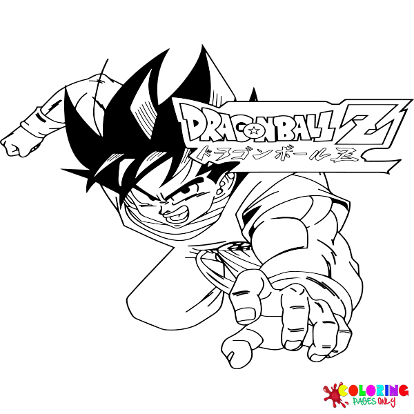 Dragon Ball Z - Just Color Crianças : Páginas para colorir para crianças -  Página 5