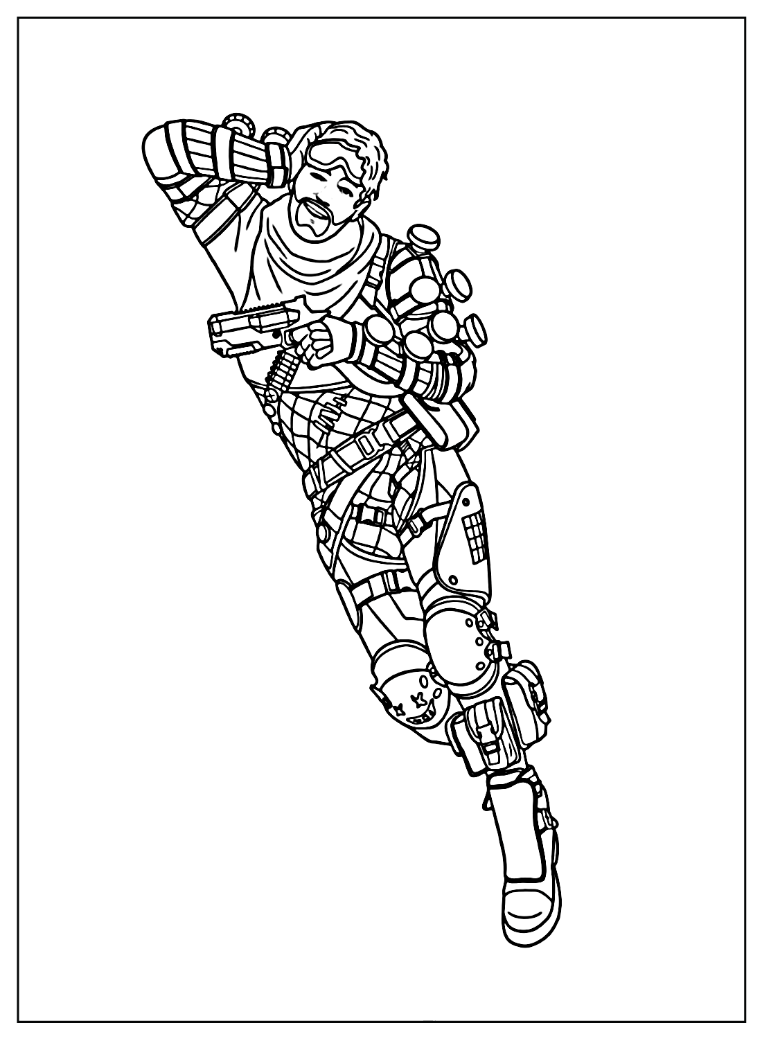 Free Coloring Pages Apex Legends from Apex Legends