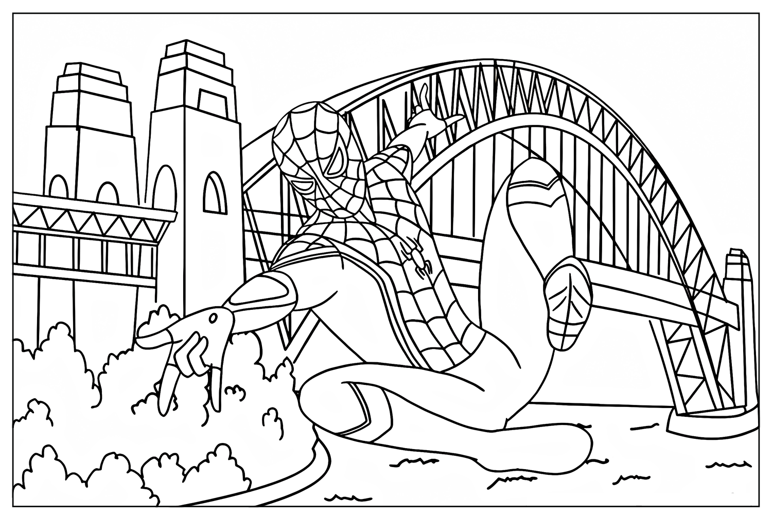 Free Spider-Man Far From Home Coloring Sheets from Spider-Man Far From Home