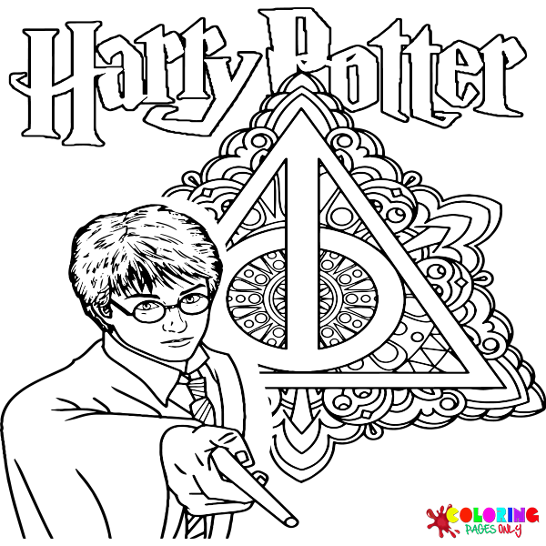 Coloriage Harry Potter