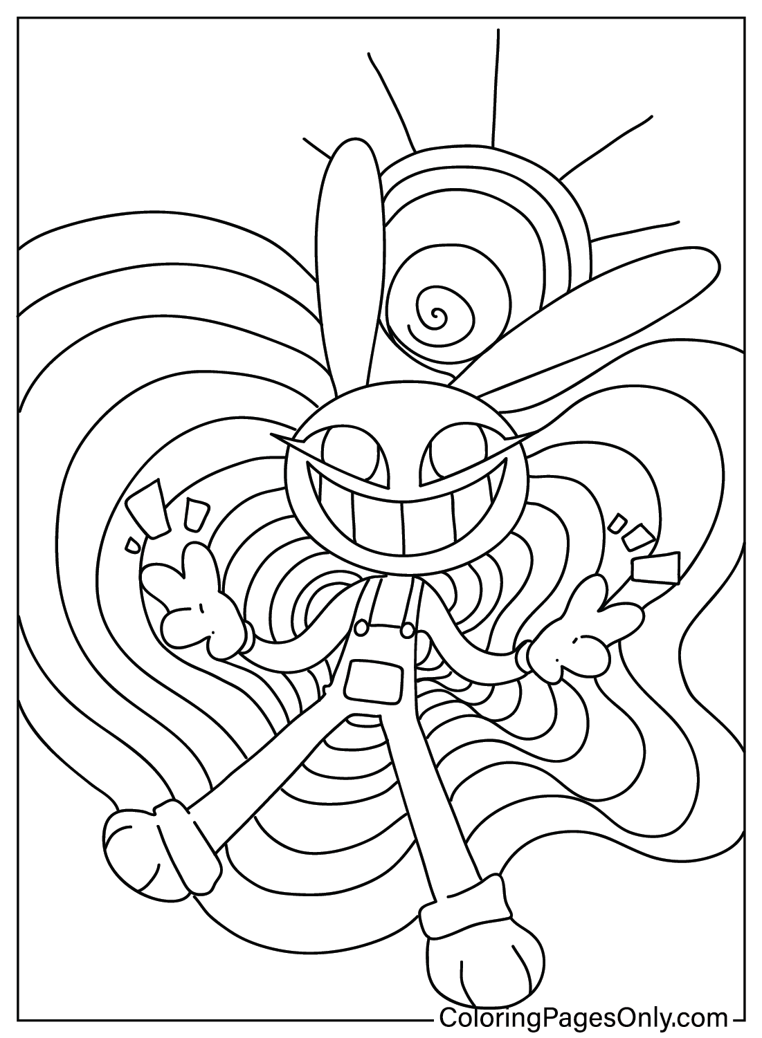 Images Jax Coloring Page from Jax