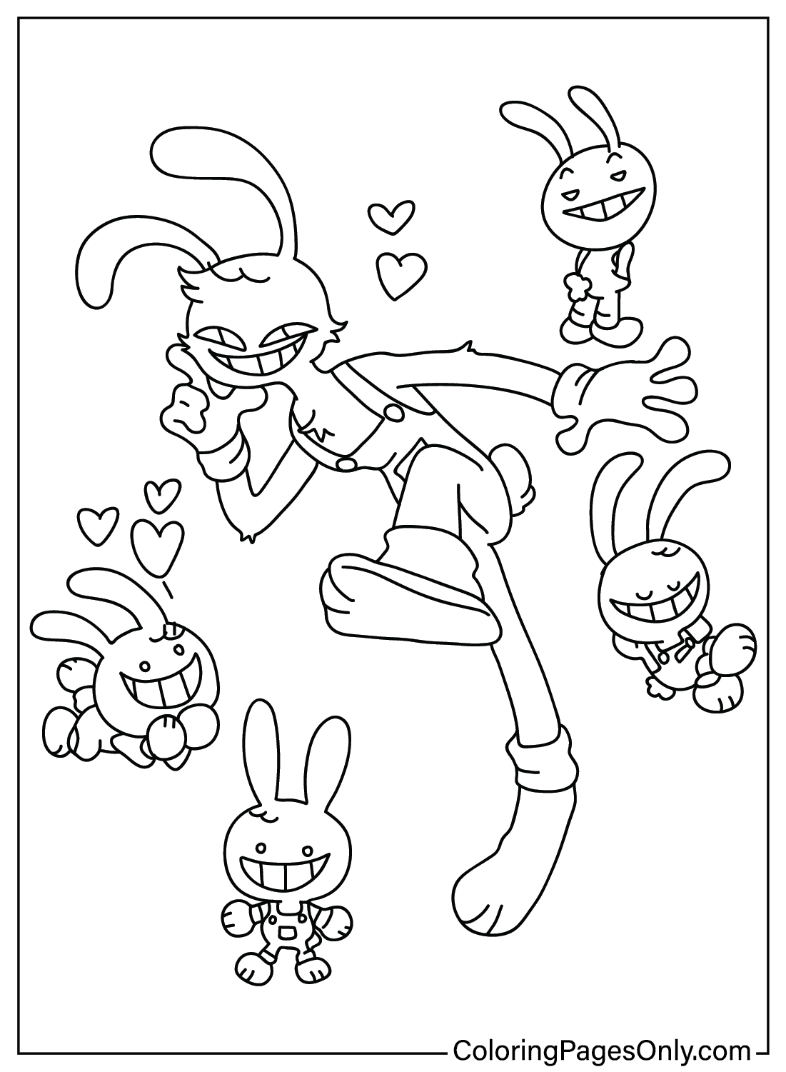 Jax Coloring Page to Print from Jax