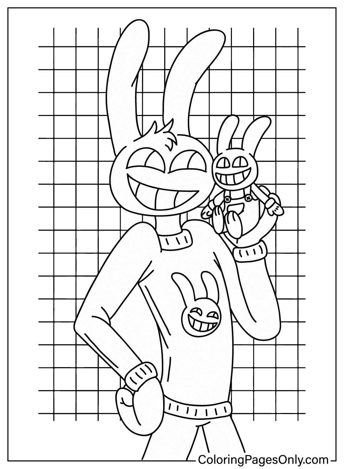 Jax Coloring Page from Jax