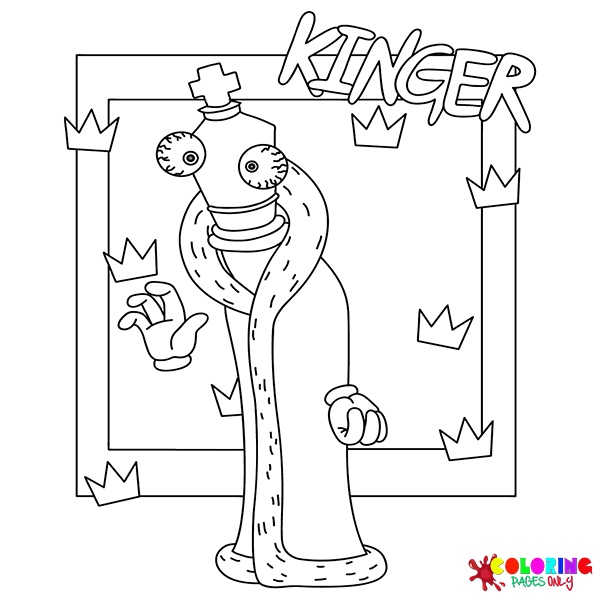Desenhos para colorir de Kinger