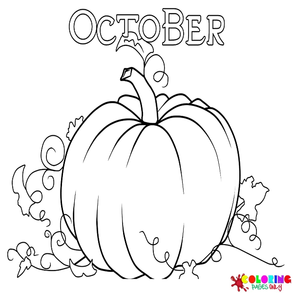 Disegni da colorare di ottobre