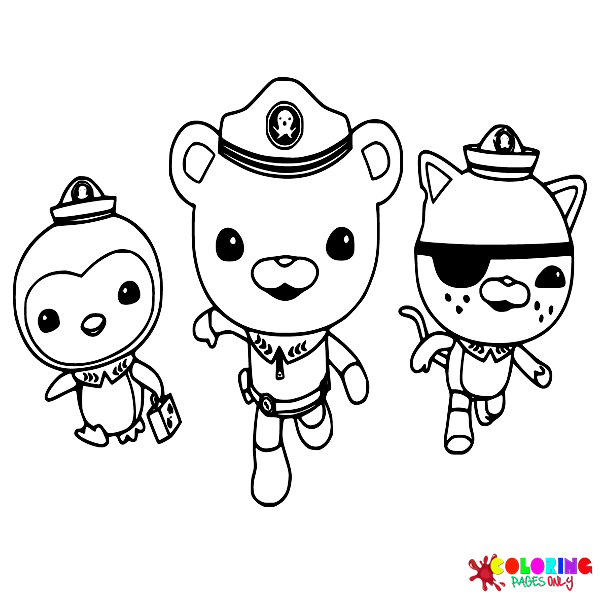 Octonauts 着色页