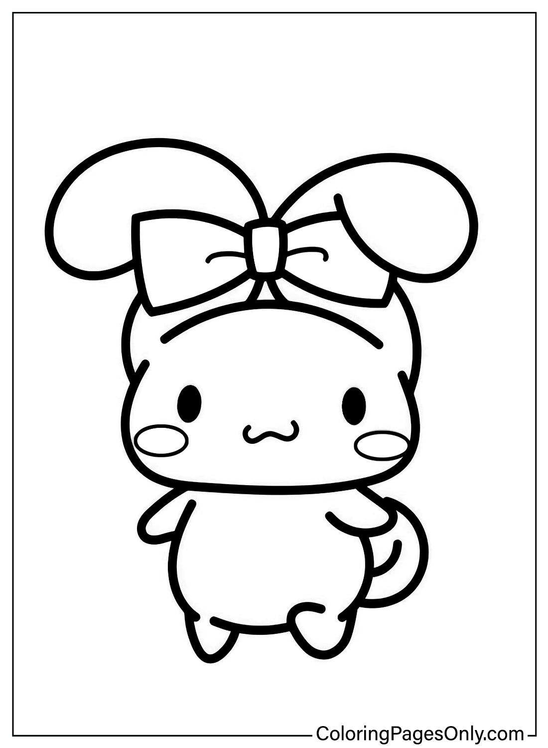 Cinnamoroll Coloring Pages Printable Cinnamoroll Coloring Pages Printable