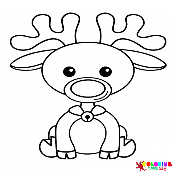 Rudolph Coloring Pages