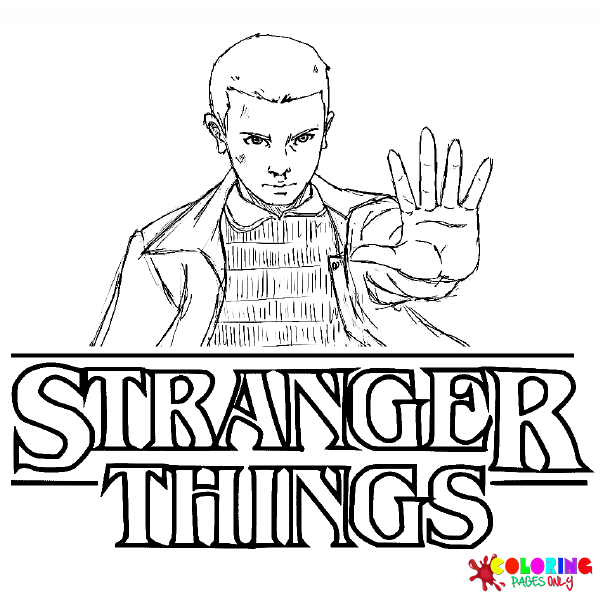 Coloriages Stranger Things