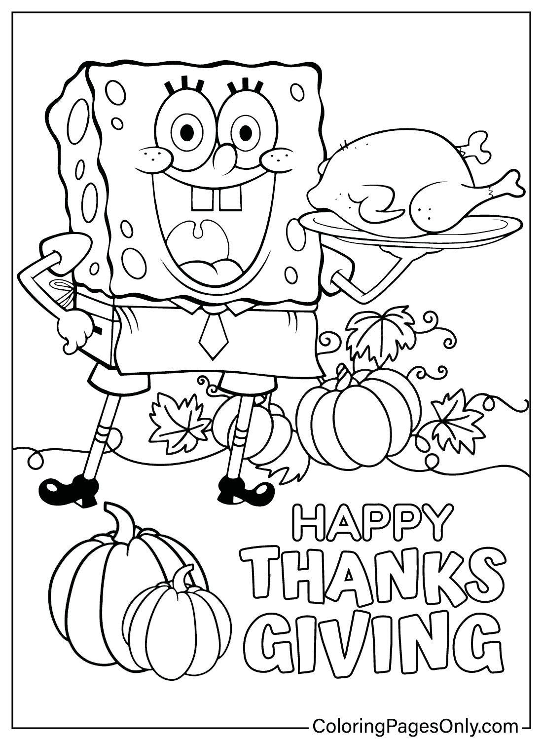 Página bob esponja #33403 (desenhos animados) para colorir – Páginas para  Colorir Imprimíveis