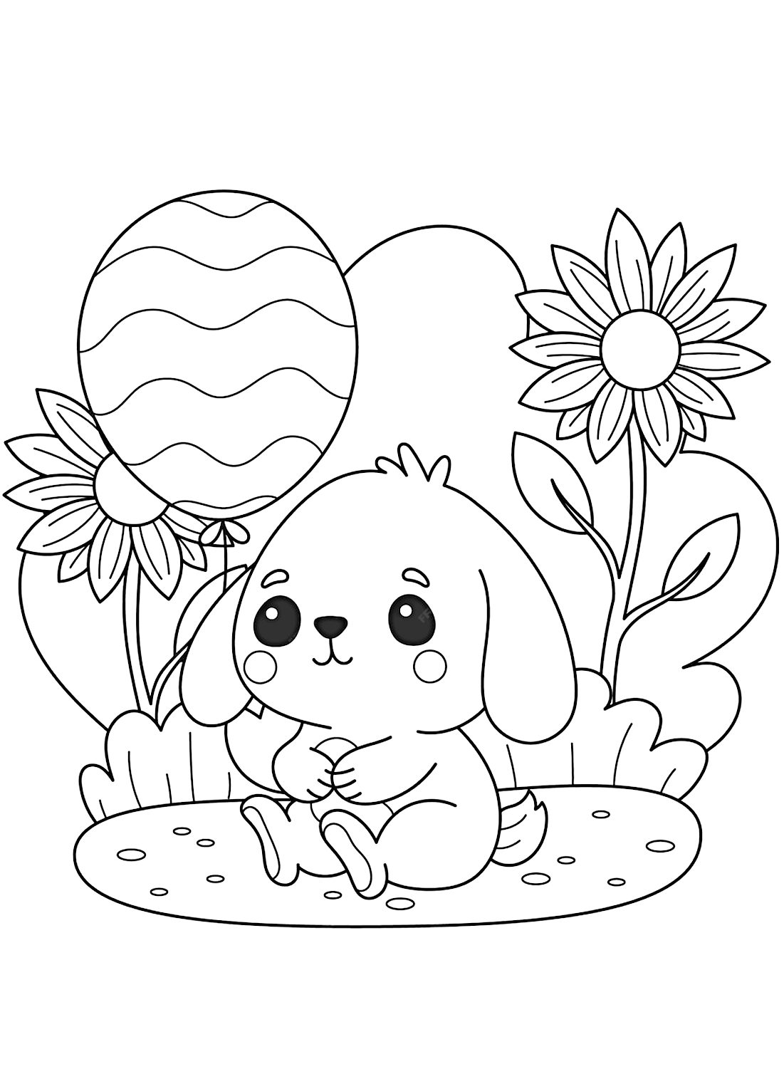 The Cartoon Puppy Sheet from Puppy