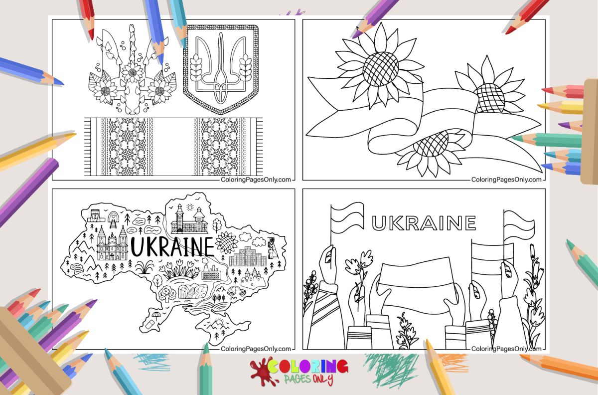 19 Free Printable Ukraine Coloring Pages