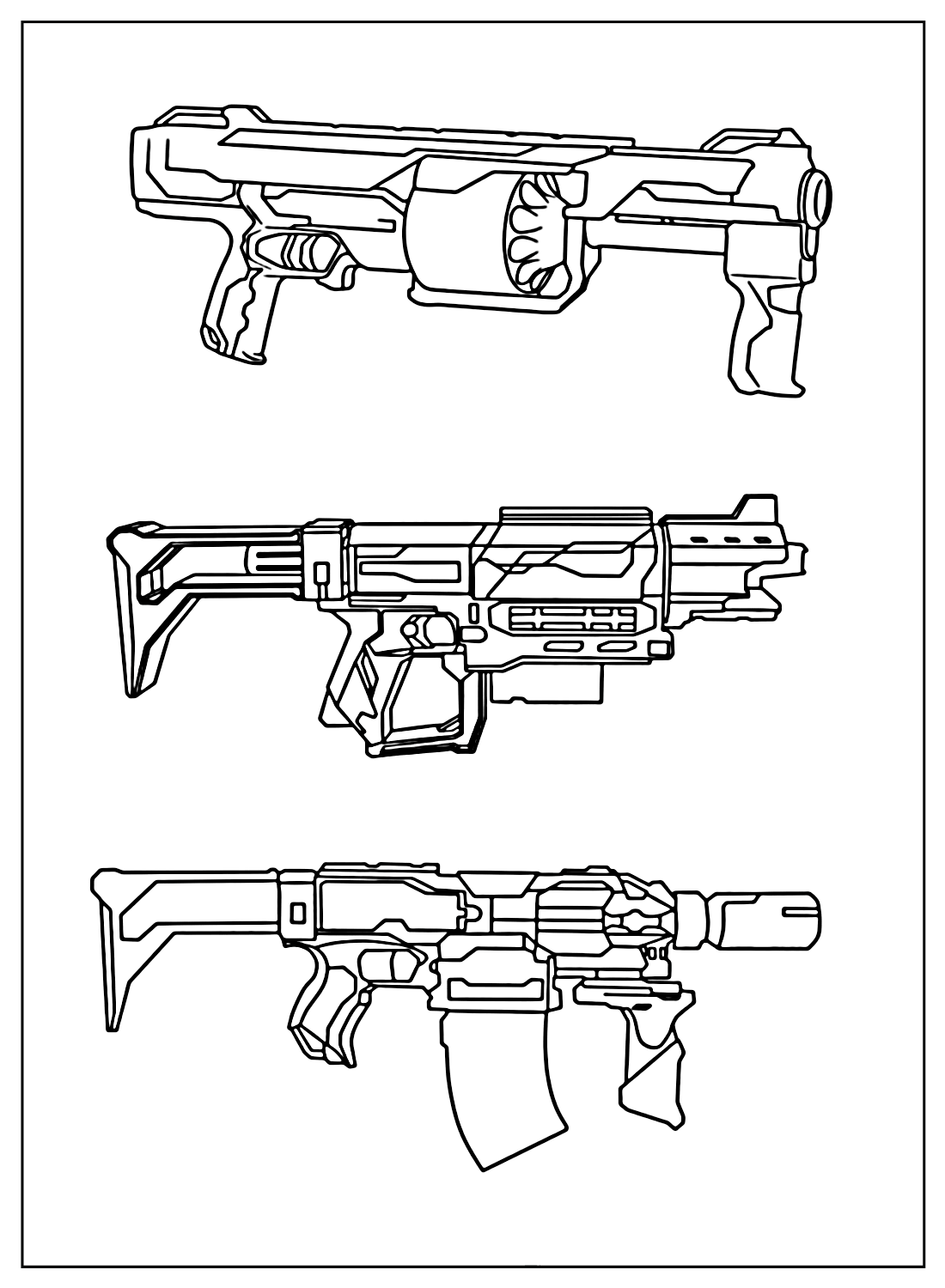 Weapons Coloirng Page Apex Legends from Apex Legends