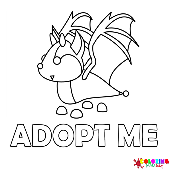 Adopt me Coloring Pages