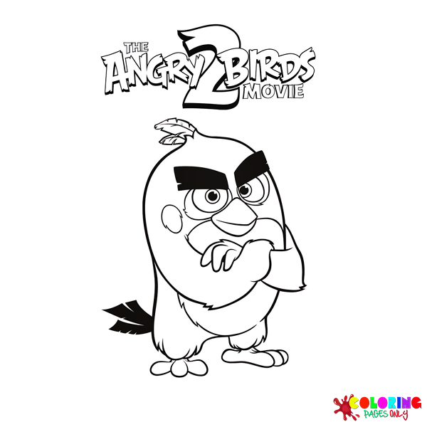 Disegni da colorare di Angry Birds Movie