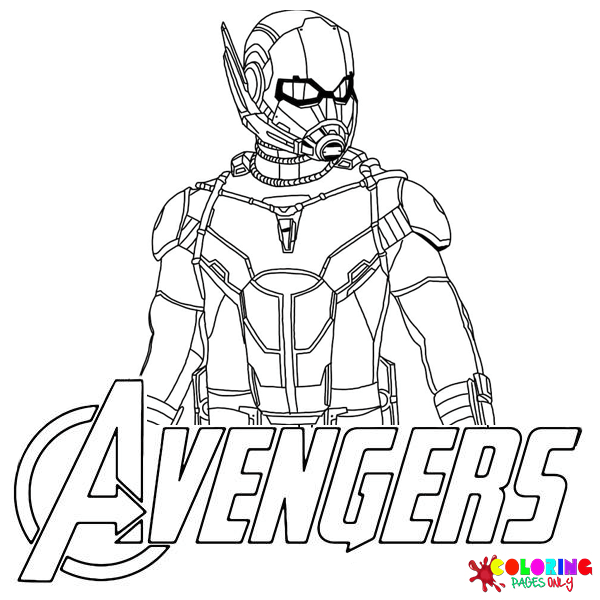 Ant-man Coloring Pages
