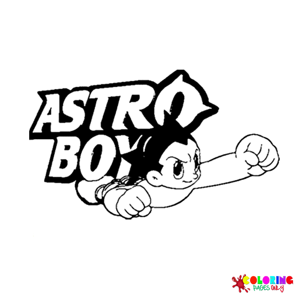 Disegni da colorare di Astro Boy