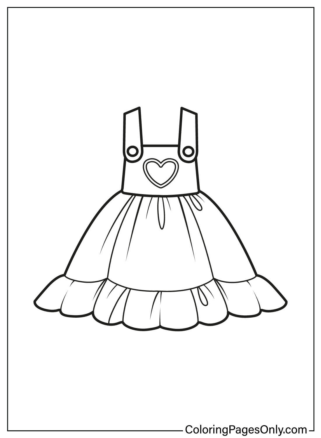 Baby Clothes Coloring Page Free - Free Printable Coloring Pages