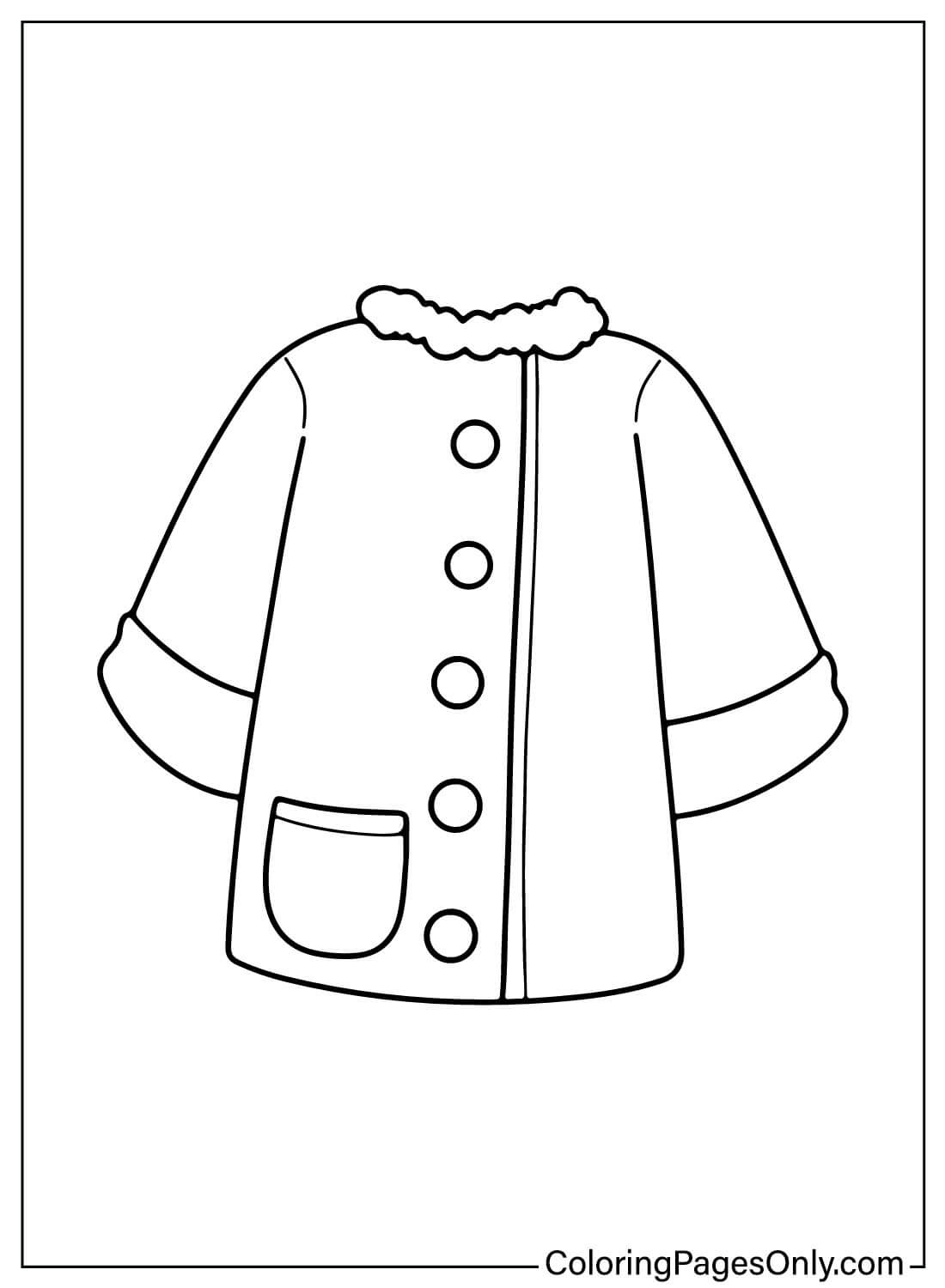 Baby Clothes Coloring Pages Printable from Baby Clothes