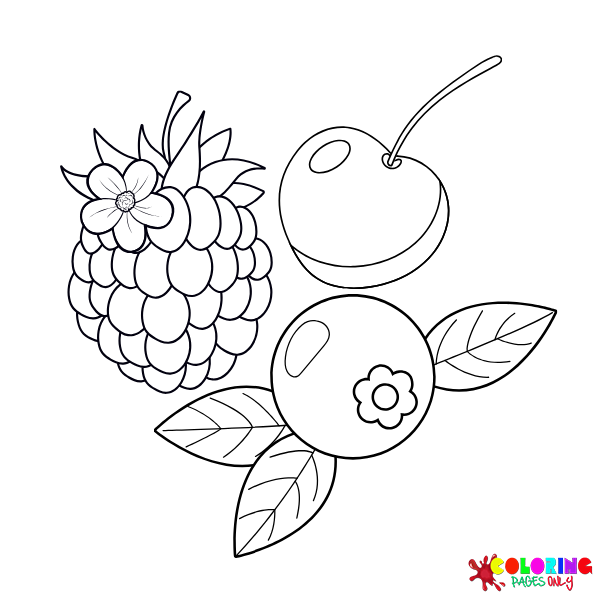 Berries Coloring Pages