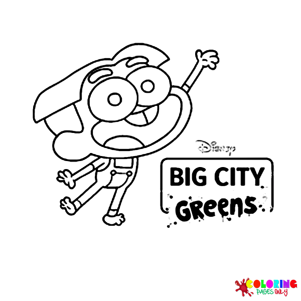 Disegni da colorare di Big City Greens