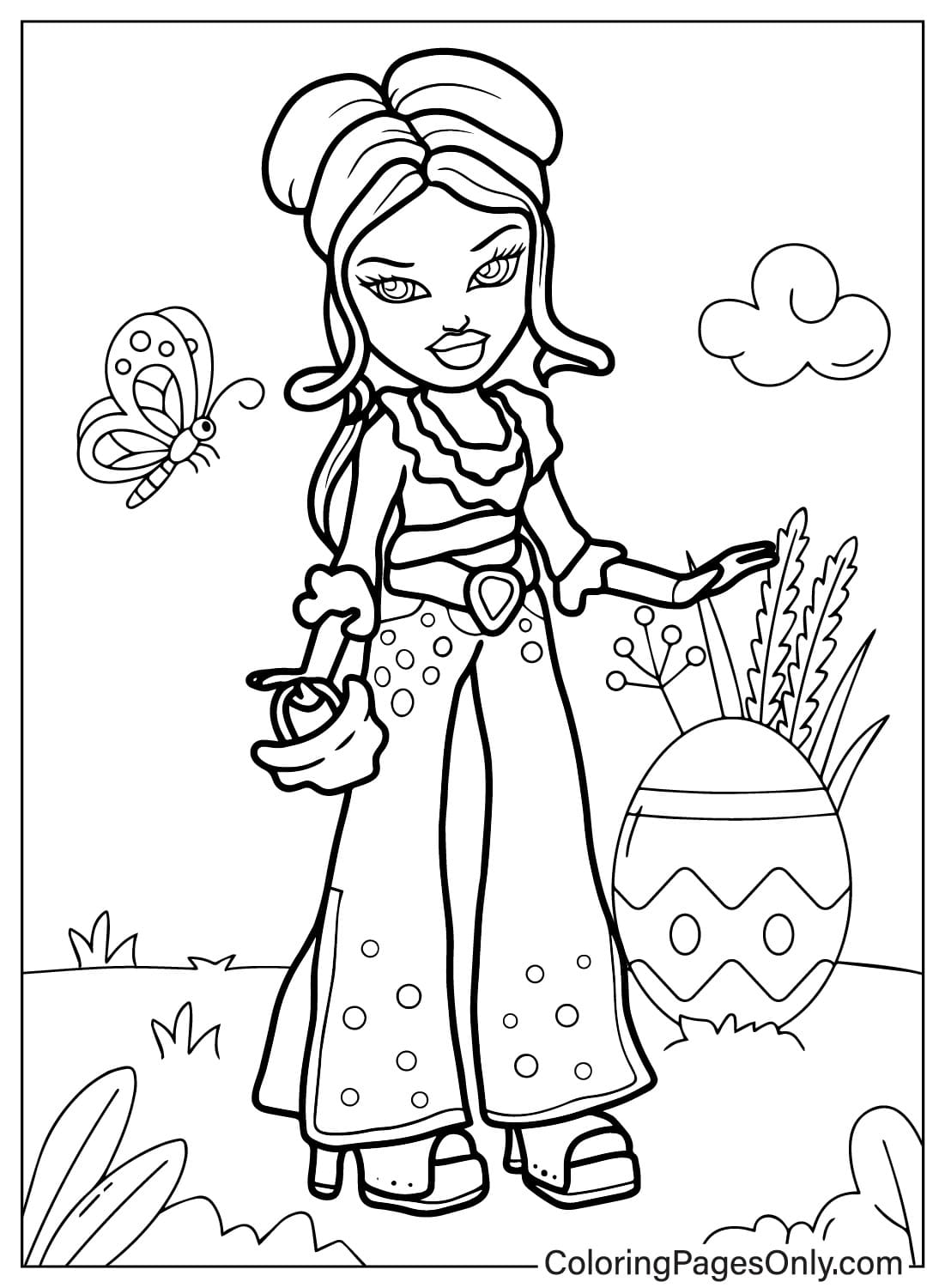Bratz Coloring Page Pictures from Bratz