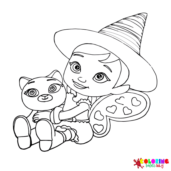 Butterbean’s Cafe Coloring Pages