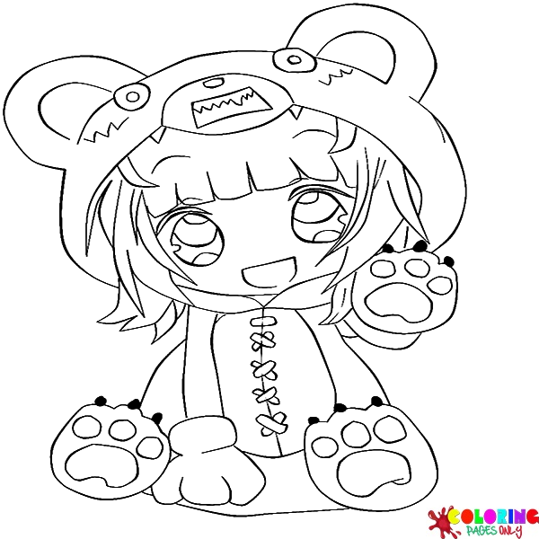 Coloriages Chibi Anime